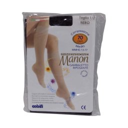 Gambaletto térdhar. 70 den 13-17 mmhg 1-2 fekete - 1x