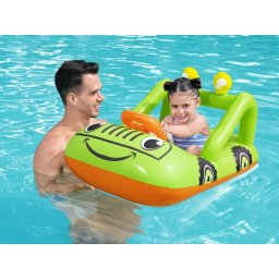 Bestway gyerek csónak (zöld autós) 92x61cm 34169