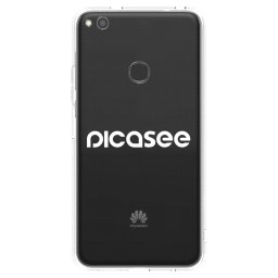 Átlátszó szilikon tok az alábbi mobiltelefonokra Huawei P9 Lite 2017 - Picasee - new logo - white