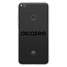 Átlátszó szilikon tok az alábbi mobiltelefonokra Huawei P9 Lite 2017 - Picasee - new logo - black