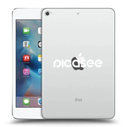 Átlátszó szilikon tok az alábbi táblagépre Apple iPad mini 4 - Picasee - new logo - white