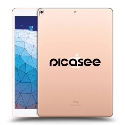 Átlátszó szilikon tok az alábbi táblagépre Apple iPad Air 10.5" 2019 (3.gen) - Picasee - new logo - black