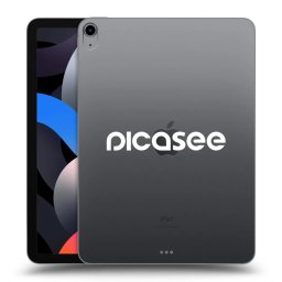 Átlátszó szilikon tok az alábbi táblagépre Apple iPad Air 4 10.9" 2020 - Picasee - new logo - white