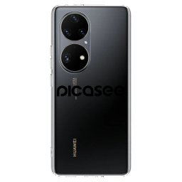 Átlátszó szilikon tok az alábbi mobiltelefonokra Huawei P50 - Picasee - new logo - black