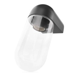 Kerti fali lámpa CASSIA, 12,6 x 9,5 x 22,2 cm, 1 x E27, 15 W