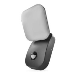 LED kerti fali lámpa NIKA szürkületérzékelővel, 12 x 12 x 20 cm, 12,8 W, meleg fehér