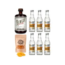 Remedy Spiced Rum és gyömbérsör szett koktélfűszerekkel