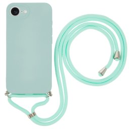 ROPE Zsinóros tok Apple iPhone 16e világoskék