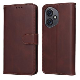 SMOOTH Pénztárca tok Honor 400 5G barna színben