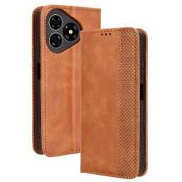 BUSINESS Pénztárca tok Ulefone Note 19 készülékhez, barna