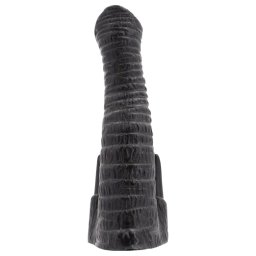 AnimHole Djumbo - elefánt ormány dildó - 18 cm (fekete)