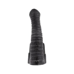 AnimHole Djumbo - elefánt ormány dildó - 18cm (fekete)