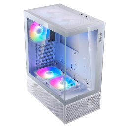 Adata XPG INVADER X MINI/Midi Tower/Transpar./Fehér