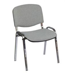 Szék kórtermi támlás króm 5029 szürke