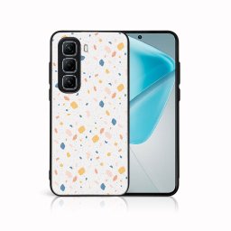 MY ART Védőtok Infinix Hot 50 5G ORANGE TERRAZZO (165) készülékhez