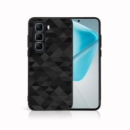 MY ART Védőtok Infinix Hot 50 5G BLACK TRIANGLES (232) készülékhez