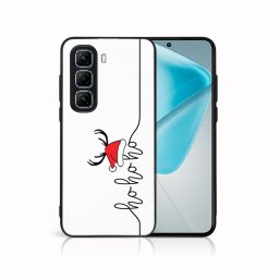 MY ART Karácsonyi dizájnú tok Infinix Hot 50 5G HOHOHO (073)