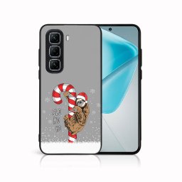MY ART Karácsonyi dizájnú tok Infinix Hot 50 5G CANDY (076)