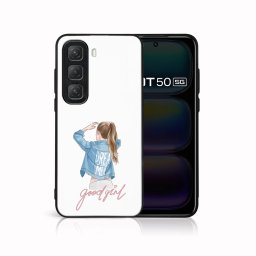 MY ART Védőtok Infinix Hot 50 GOOD GIRL telefonhoz (130)
