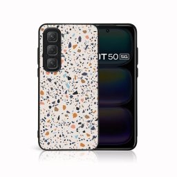 MY ART Védőtok Infinix Hot 50 BEIGE TERRAZZO (162)