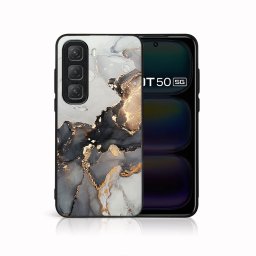 MY ART Védőtok Infinix Hot 50 GREY MARBLE (140)