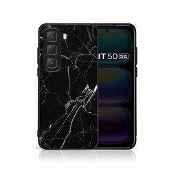 MY ART Védőtok Infinix Hot 50 BLACK MARBLE (142)