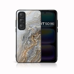 MY ART Védőtok Infinix Hot 50 BEIGE (151)