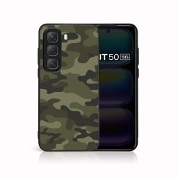 MY ART Védőtok Infinix Hot 50 GREEN CAMO (235)