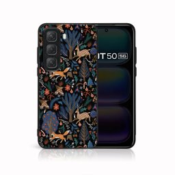 MY ART Karácsonyi dizájnnal ellátott Infinix Hot 50 WINTER (071) védőtok