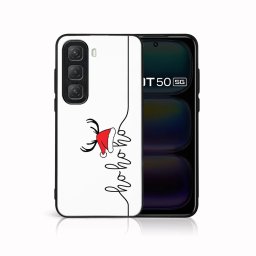 MY ART Karácsonyi dizájnú Infinix Hot 50 HOHOHO (073) védőtok