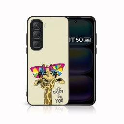 MY ART Védőtok Infinix Hot 50 GIRAFFE (180)