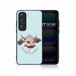 MY ART Védőtok Infinix Hot 50 HAPPY COW (181) készülékhez