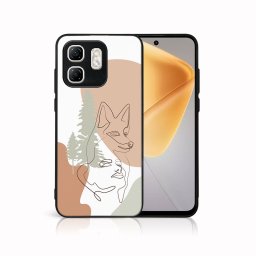 MY ART Védőtok Infinix Hot 50i FOX (191)