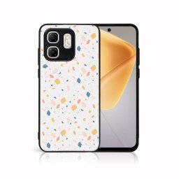 MY ART Védőtok Infinix Hot 50i ORANGE TERRAZZO (165) készülékhez