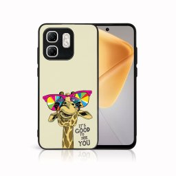 MY ART Védőtok Infinix Hot 50i GIRAFFE (180)