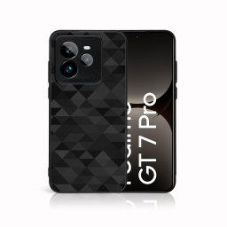 MY ART Védőtok Realme GT 7 Pro 5G BLACK TRIANGLES (232) készülékhez