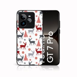MY ART Realme GT 7 Pro 5G DEER (068) karácsonyi mintás tok
