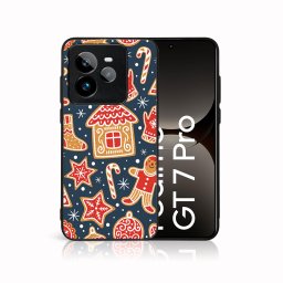 MY ART Karácsonyi dizájnnal ellátott tok Realme GT 7 Pro 5G CHRISTMAS (069)