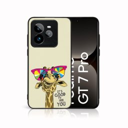 MY ART Védőtok Realme GT 7 Pro 5G GIRAFFE (180) készülékhez