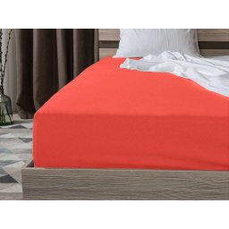 Jersey lepedő EXCLUSIVE narancssárga 90 x 200 cm