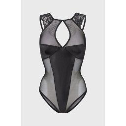Charming csábító body fekete LXL