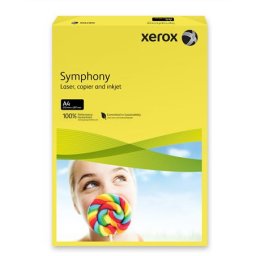 XEROX Másolópapír, színes, A4, 160 g, XEROX "Symphony", sötétsárga (intenzív)