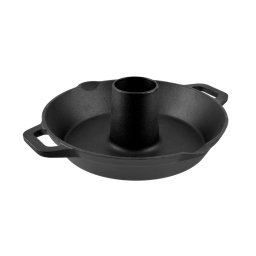 Perfect Home Grillcsirkesütő serpenyő 28 cm öntöttvas natúr 17804