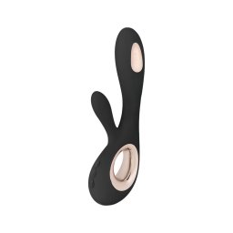 LELO Soraya Wave - csiklókaros, bólogató vibrátor (fekete)