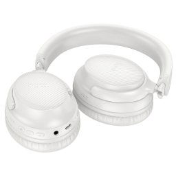 Hoco W53 Bluetooth 5.0 vezeték nélküli fejhallgató - fehér