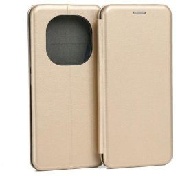Beline Book Magnetic könyvtok Xiaomi Redmi Note 14 Pro 5G - arany színű