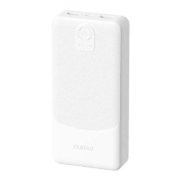 Dudao K10Pro powerbank 2xUSB-A csatlakozással 20000mAh 2.4A - fehér