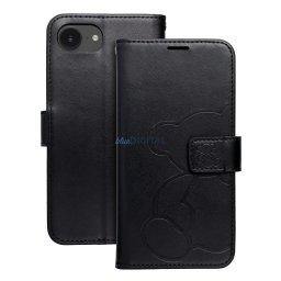 MEZZO könyvtok iPhone 16e - fekete