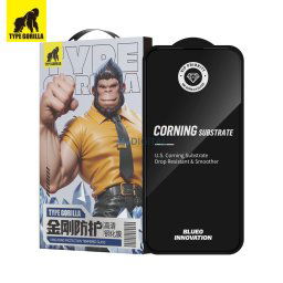Apple iPhone 15 Pro Max TG Diamond Like Carbon (DLC) 2.5D Üvegfólia - Fekete