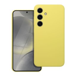 SILICONE 2mm tok Samsung Galaxy A06 4G - citromsárga
